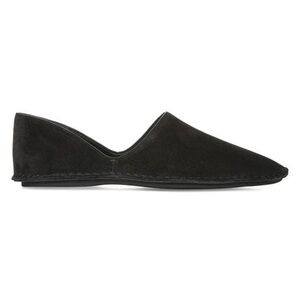 Vince Finola D’Orsay Black suede flats